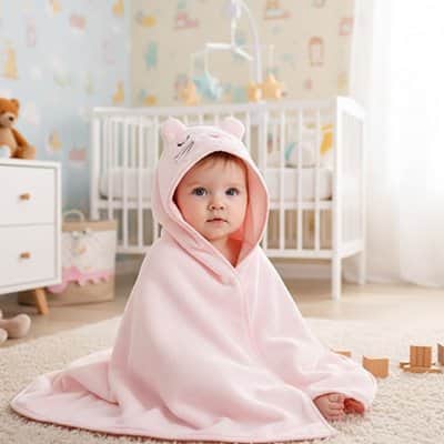 Cape de bain bébé | Ultra-absorbante - Mum'sbaby