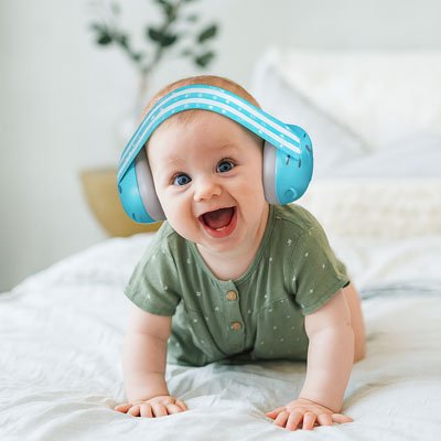 Casque anti bruit bebe content