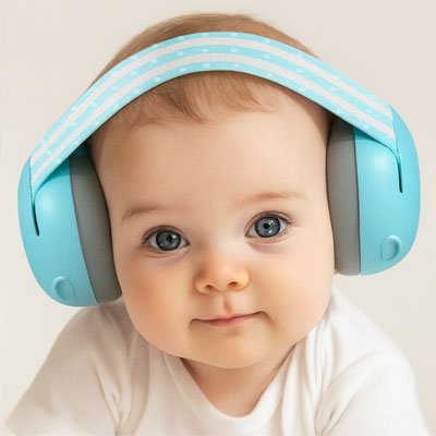 Casque anti bruit bebe doux