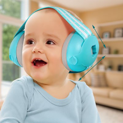 Casque anti bruit bebe oreille