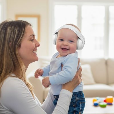Casque anti bruit pour bébé protection