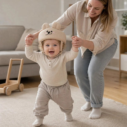 Casque pour bebe ours