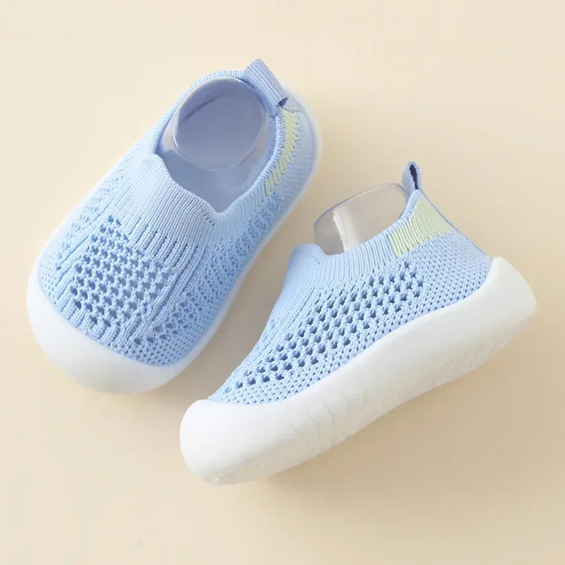 chaussure bebe bleu