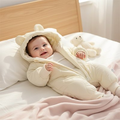 Combinaison bebe beige