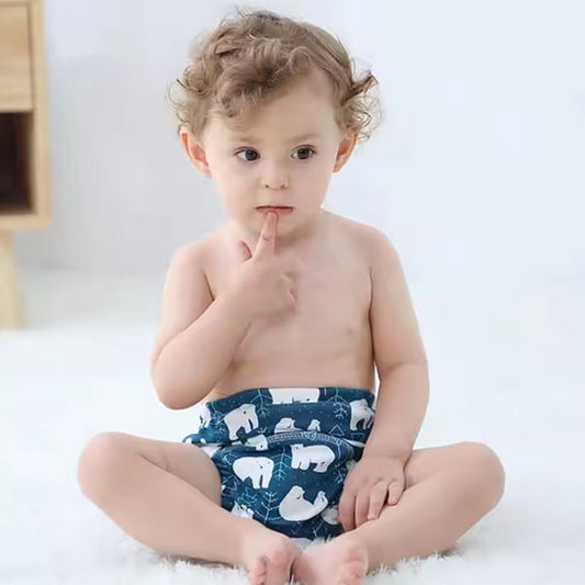 couche lavable bleu