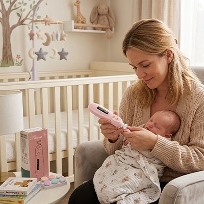 coupe ongle pour bebe rose