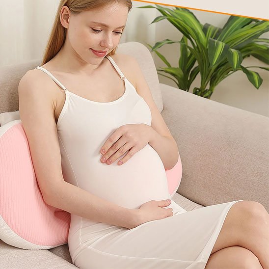 Coussin de grossesse maman