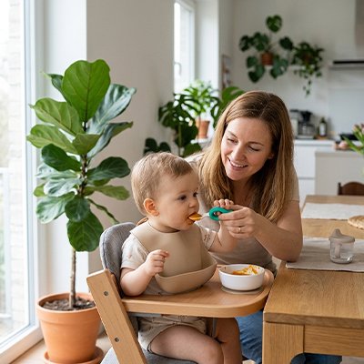 Couvert pour bebe​ vert