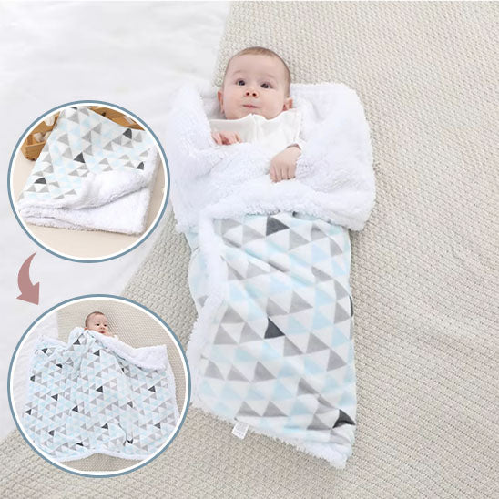 couverture-bebe-polaire-triangle