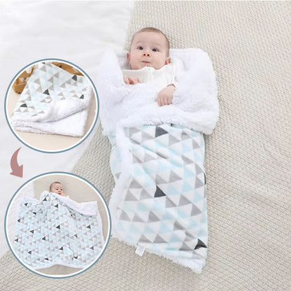 couverture-bebe-polaire-triangle