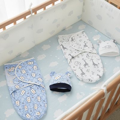 Couverture emmaillotage bébé