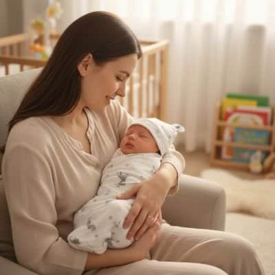 Couverture emmaillotage | Douceur Sereine - Mum'sbaby
