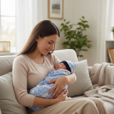 Couverture emmaillotage | Douceur Sereine - Mum'sbaby