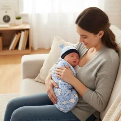 Couverture emmaillotage | Douceur Sereine - Mum'sbaby