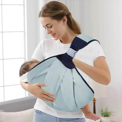 Echarpe de portage bebe ergonomique
