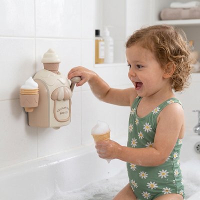 Jouet baignoire bebe cornet de glace
