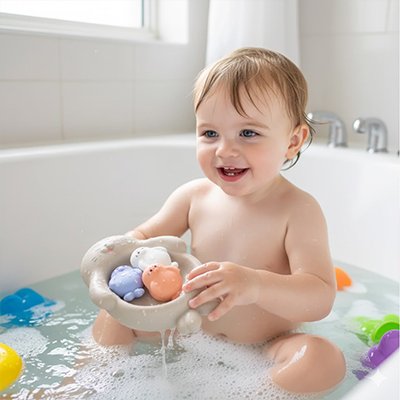 Jouet baignoire bebe flottant