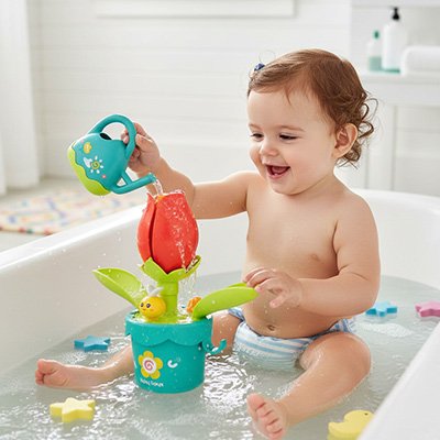 Jouet baignoire bebe tulipe