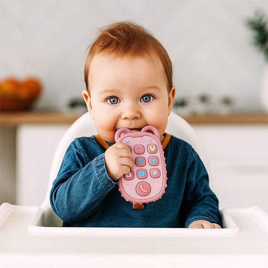 Jouet bebe 1 an rose