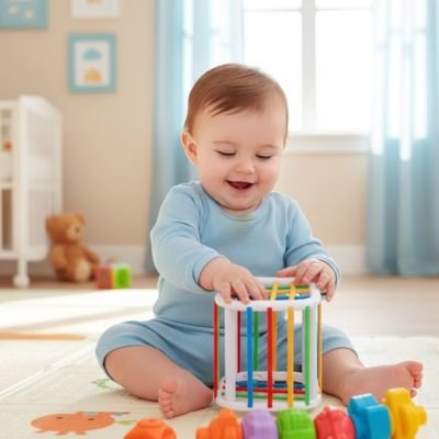 Jouet bebe 6 mois colorés