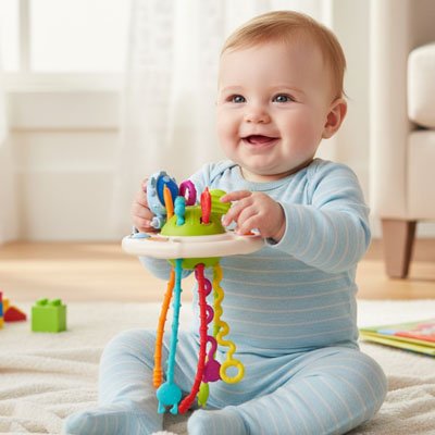 Jouet bebe eveil dentition