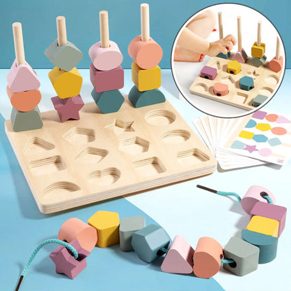 jouet en bois ficelle