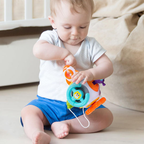 jouet pour bebe cube d'activité colore