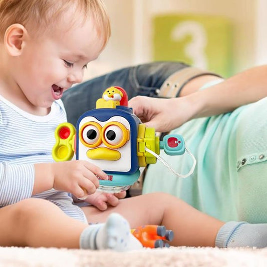 jouet pour bebe pingouin