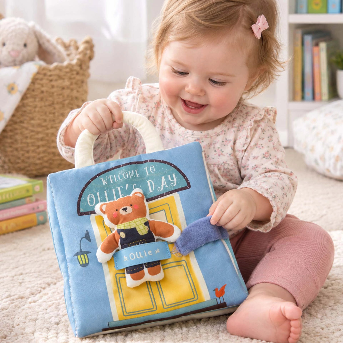 Livre bebe en tissus