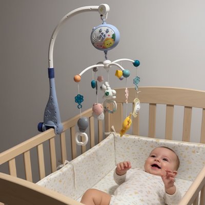 Mobile bébé bleu