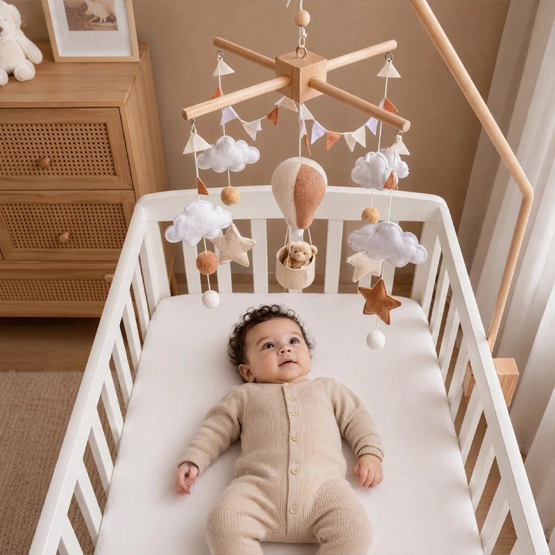 Mobile bébé montgolfière