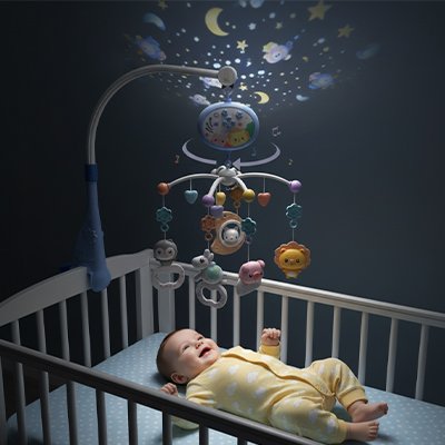 Mobile bébé projecteur
