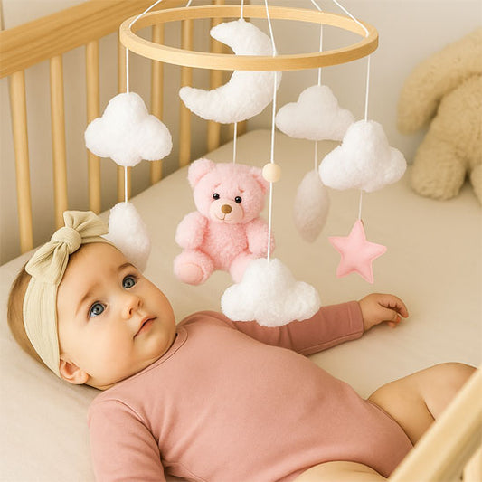 mobile bebe ours amusant