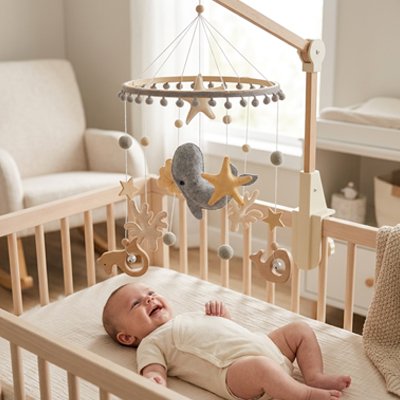 Mobile bebe univers design

