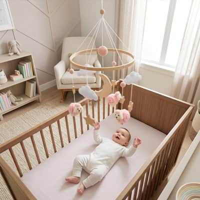 Mobile pour bébé | Mélodies Douces - Mum'sbaby
