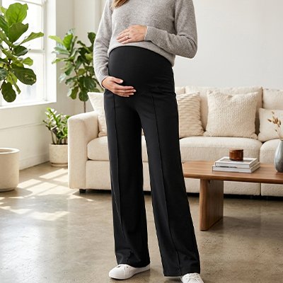 Pantalon grossesse noir