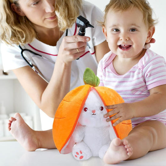 peluche lapin bebe