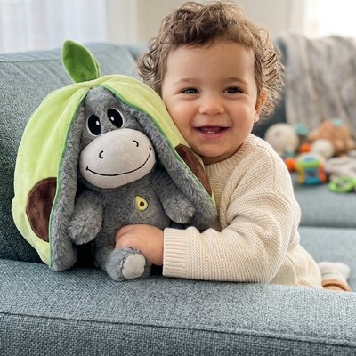 Peluche qui respire avocat