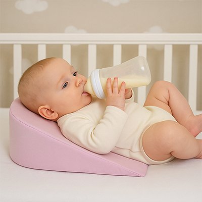 Plan incliné bébé rose