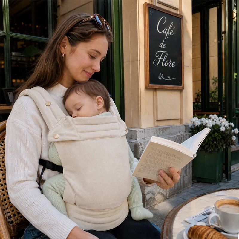 Porte bebe beige
