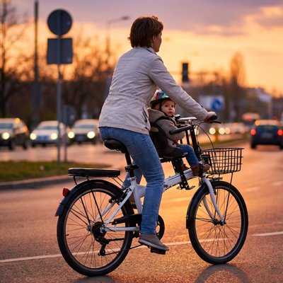 Porte bebe velo promenade