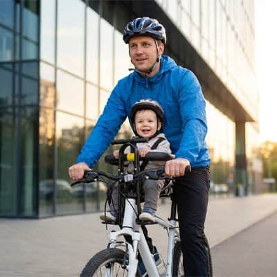 Porte bebe velo | Sécurisé Confort - Mum'sbaby