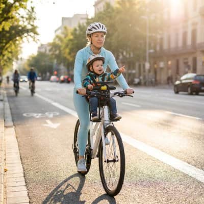 Porte bebe velo | Sécurisé Confort - Mum'sbaby