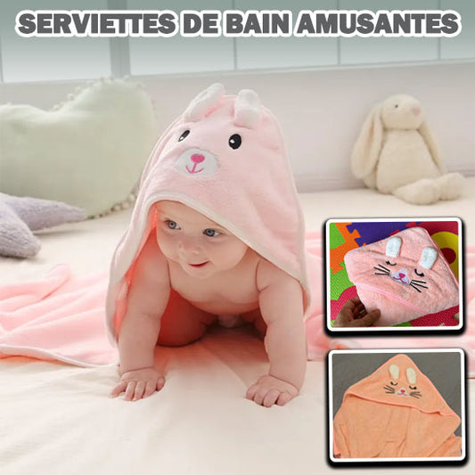 serviette-de-bain-bébé
