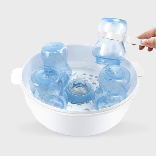 Sterilisateur biberon a vapeur