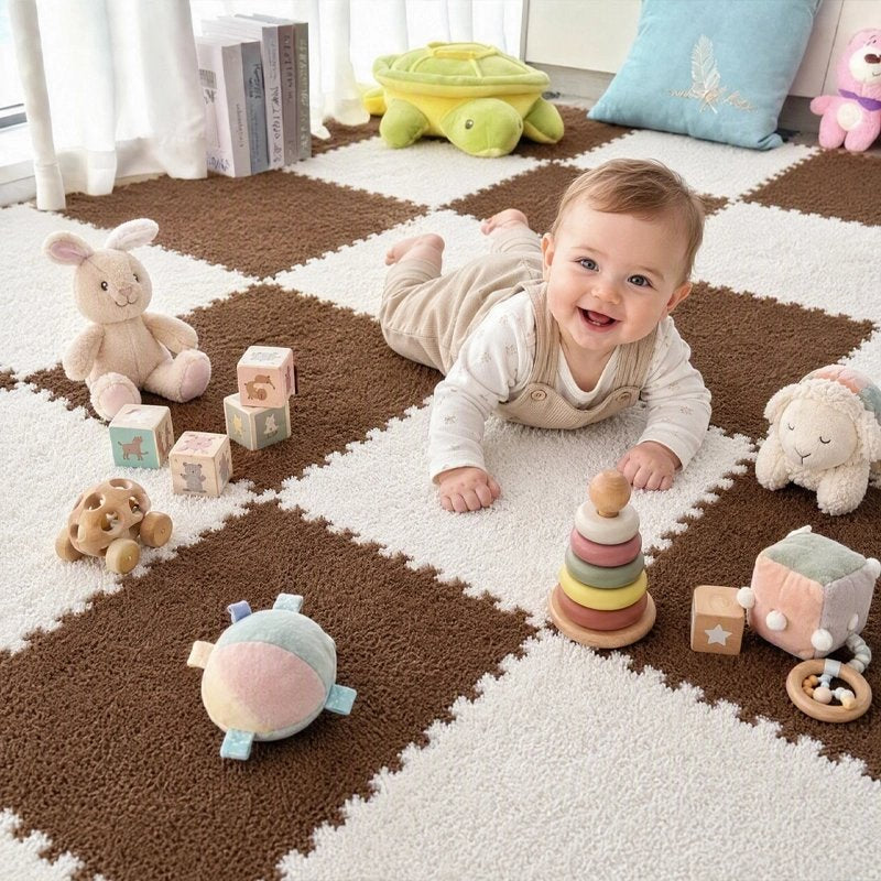 Tapis mousse puzzle