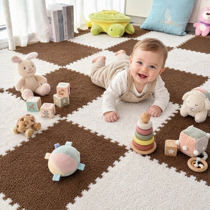 Tapis mousse puzzle
