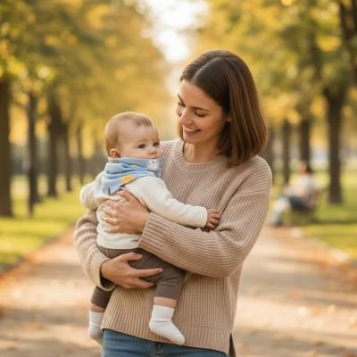 Tour de cou pour bebe motif