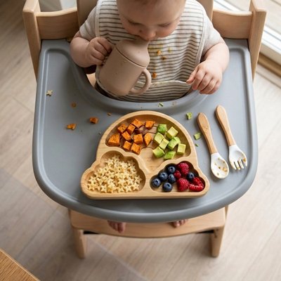 Vaisselle pour bebe légume