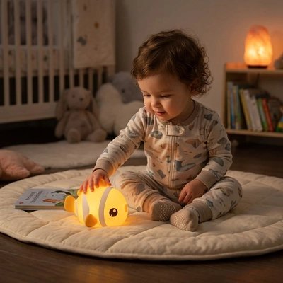 Veilleuse bébé poisson